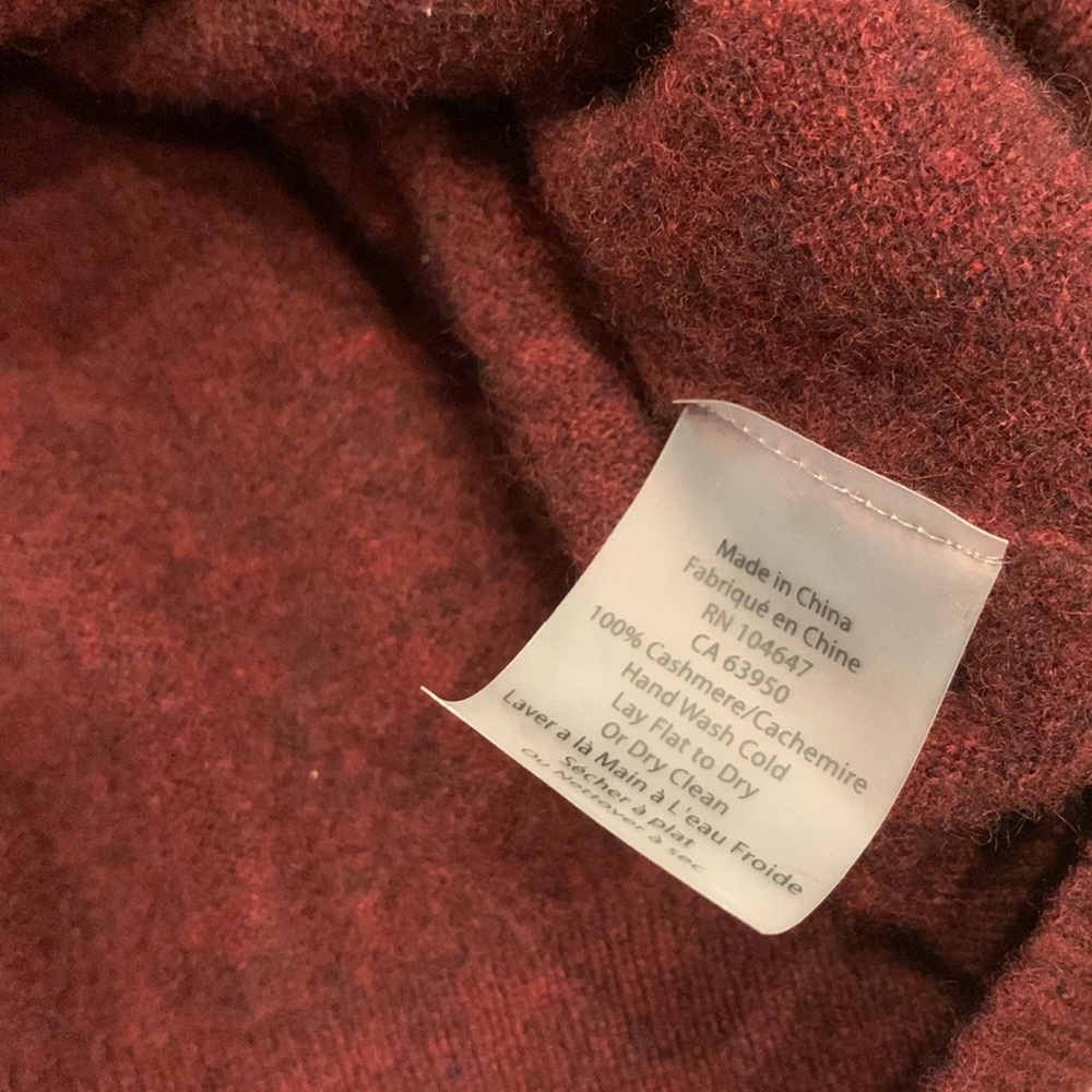 Biltmore cashmere sweater, XL - Picture 5 of 5